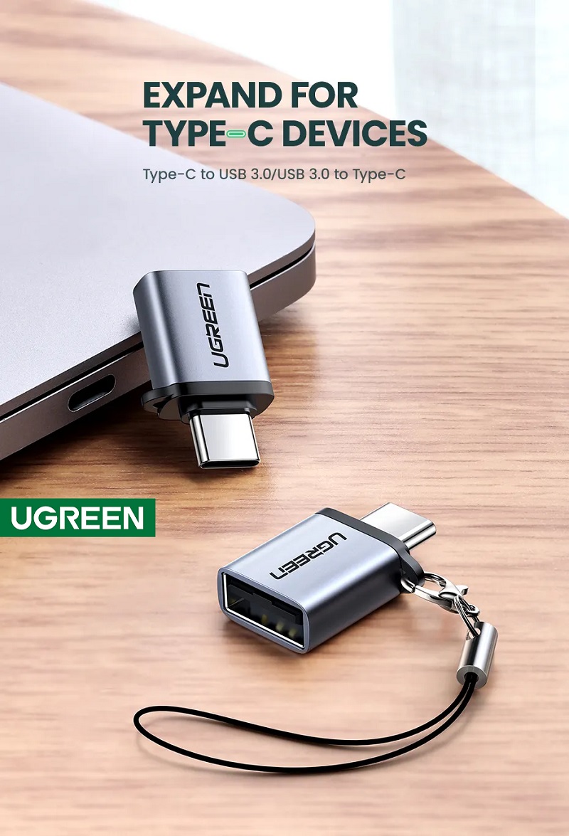 Hình ảnh chi tiết Đầu chuyển USB-C sang USB 3.0 Ugreen (50283) - Ảnh số 5