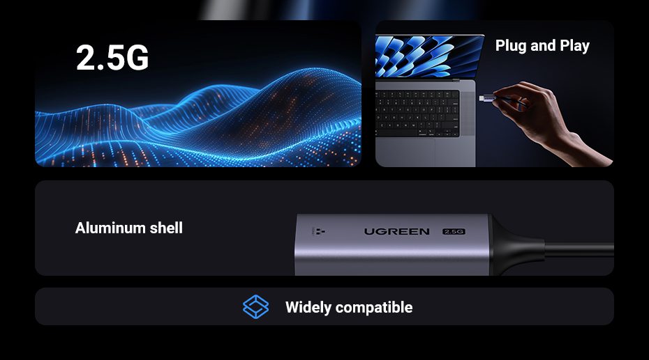 Hình ảnh chi tiết Bộ chuyển USB 3.0 sang 2.5Gbps Ugreen (25051) - Ảnh số 3