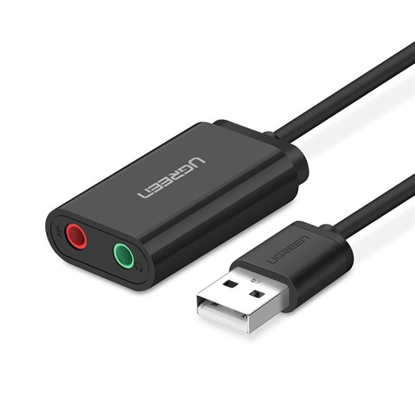Hình ảnh chi tiết Card âm thanh USB ra 3.5mm Ugreen (30724) - Ảnh số 1