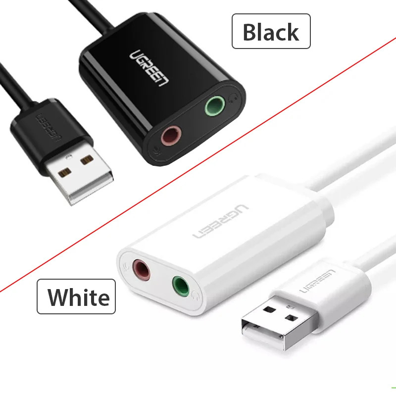 Hình ảnh chi tiết Card âm thanh USB ra 3.5mm Ugreen (30724) - Ảnh số 2