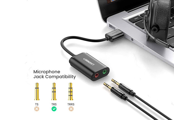 Hình ảnh chi tiết Card âm thanh USB ra 3.5mm Ugreen (30724) - Ảnh số 3