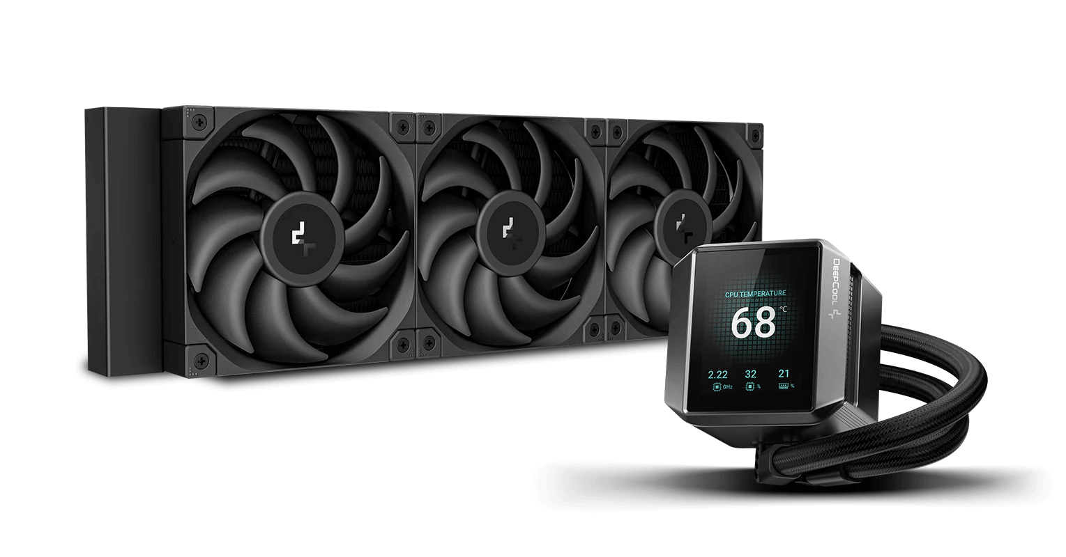 Hình ảnh chi tiết Tản nhiệt nước AIO Deepcool Mystique 360 - Trắng, LCD - Ảnh số 6