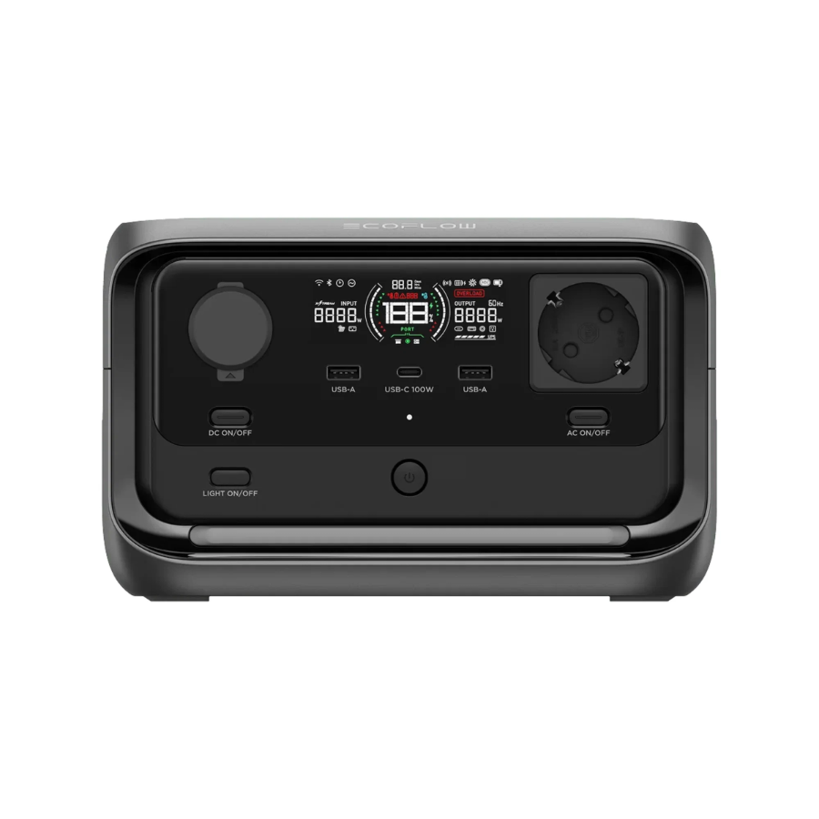 Hình ảnh chi tiết BỘ CUNG CẤP NGUỒN LIÊN TỤC PORTABLE POWER  STATION EUROPEAN TYPE 600W 286WH RIVER 3PLUS, SKU: EFRIVER3PLUS-EU-CBOX, HIỆU ECOFLOW - Ảnh số 1