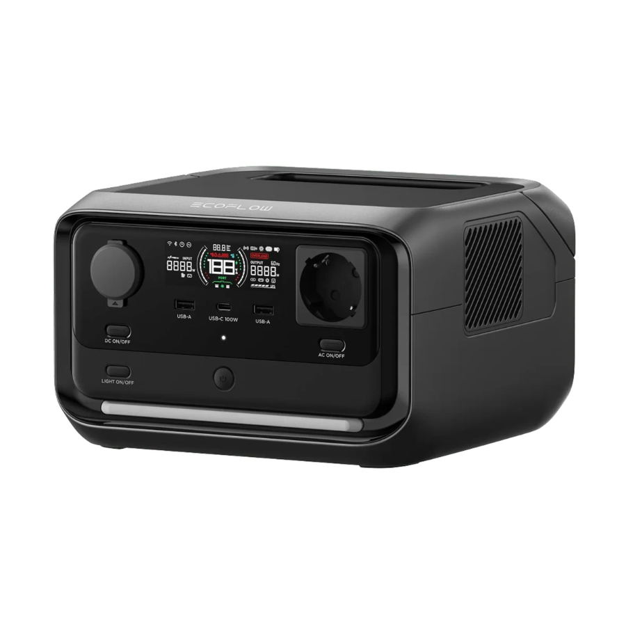 Hình ảnh chi tiết BỘ CUNG CẤP NGUỒN LIÊN TỤC PORTABLE POWER  STATION EUROPEAN TYPE 600W 286WH RIVER 3PLUS, SKU: EFRIVER3PLUS-EU-CBOX, HIỆU ECOFLOW - Ảnh số 5