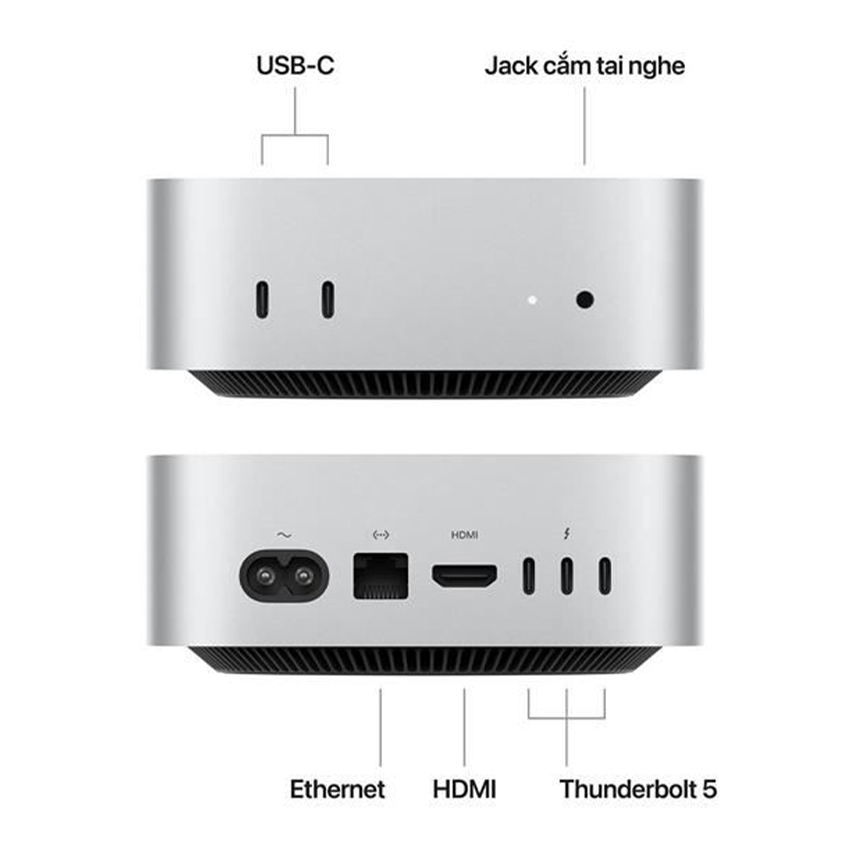 Hình ảnh chi tiết Mini PC Apple Mac Mini M4 Pro (MCX44SA/A) - Ảnh số 2