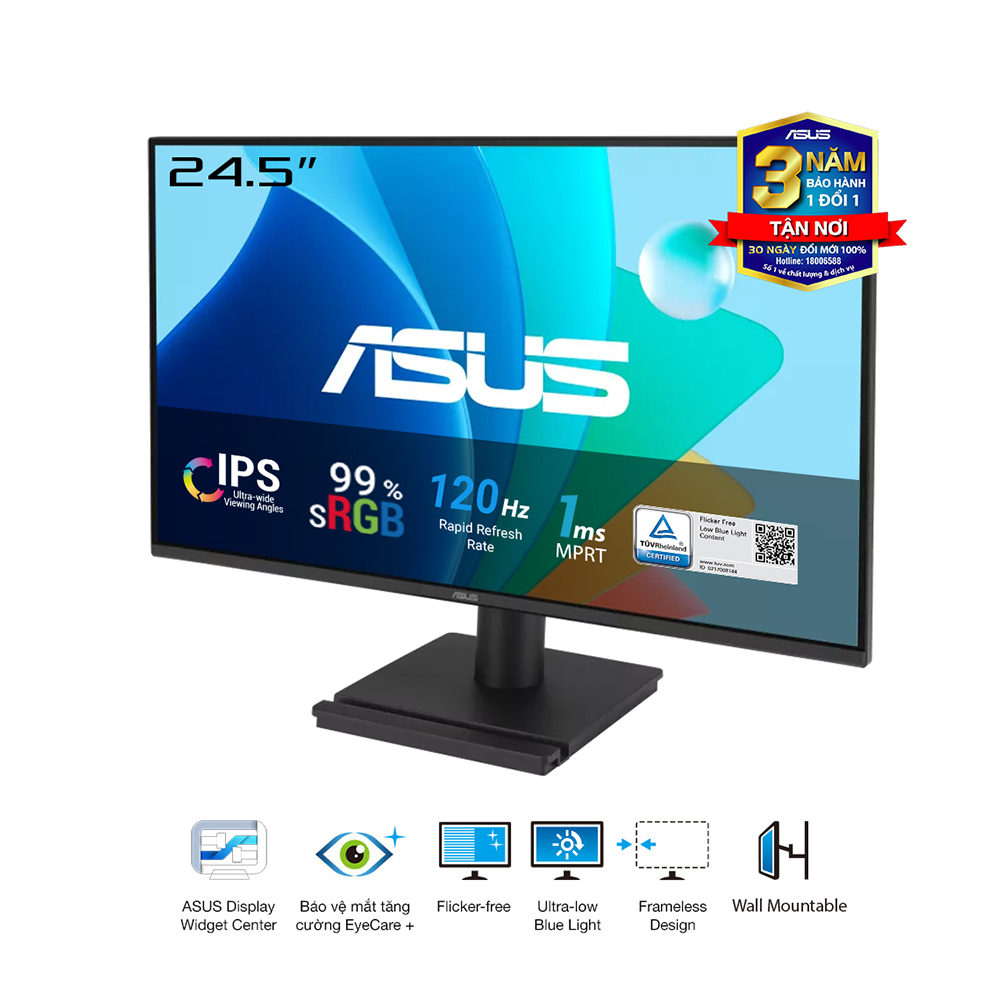 Hình ảnh chi tiết Màn hình Asus VA259HGA 24.5" FHD 144Hz - Ảnh số 3
