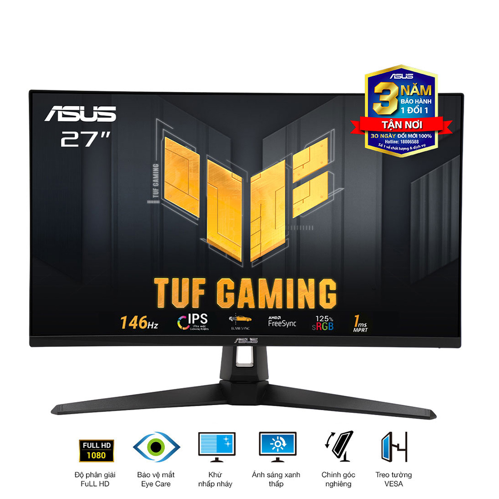 Hình ảnh chi tiết Màn hình Asus VG279QE5A 27" FHD 180Hz - Ảnh số 1