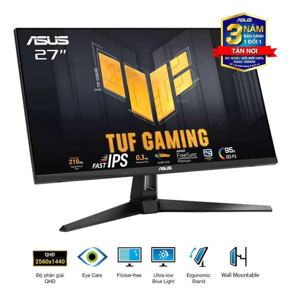 Hình ảnh chi tiết Màn hình Asus TUF Gaming VG27AQ5A 27" 2K 180Hz - Ảnh số 4