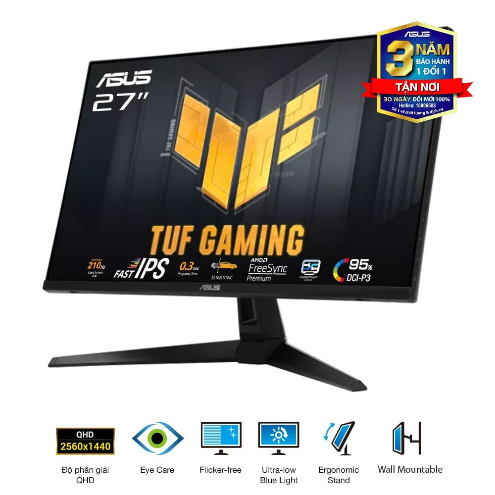 Hình ảnh chi tiết Màn hình Asus TUF Gaming VG27AQ5A 27" 2K 180Hz - Ảnh số 5