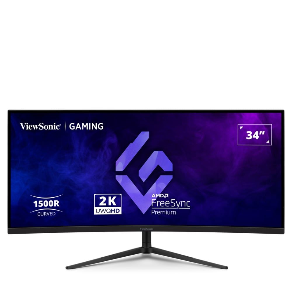 Hình ảnh chi tiết Màn hình cong 34” UltraWide 21:9 ViewSonic VX3418C-2K - Ảnh số 1