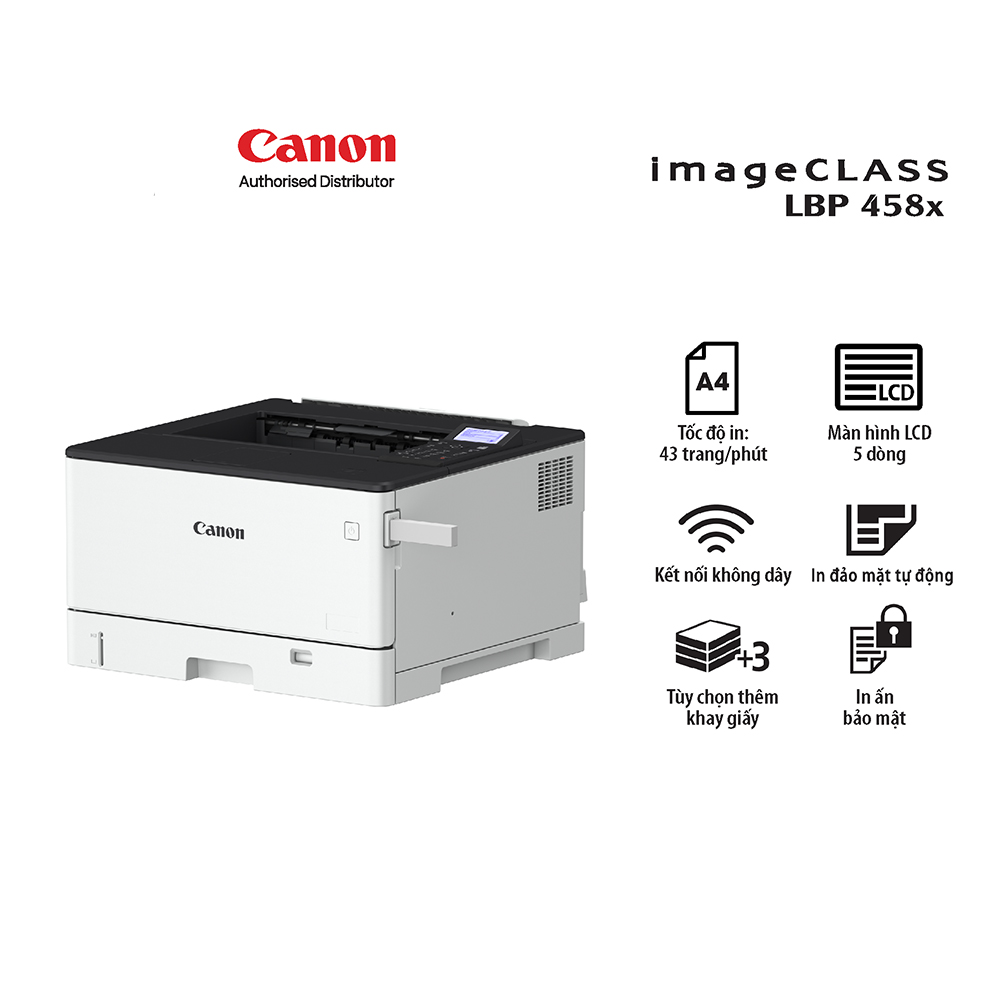 Hình ảnh chi tiết Máy in laser Canon imageCLASS LBP458x (LBP458X) - Ảnh số 3