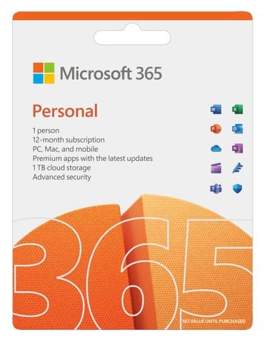 Hình ảnh chi tiết Phần mềm Microsoft 365 Personal (EP2-32313) 1 User 12 Tháng - Ảnh số 1