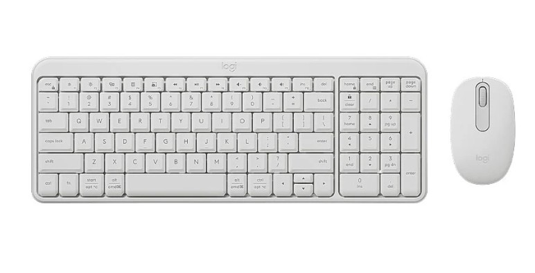 Hình ảnh chi tiết Combo không dây Logitech MK250 - Trắng (920-013560) - Ảnh số 1