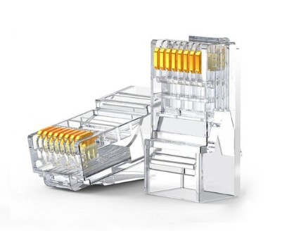 Hình ảnh chi tiết Đầu nối RJ45 cho dây mạng Cat6 - Ảnh số 1