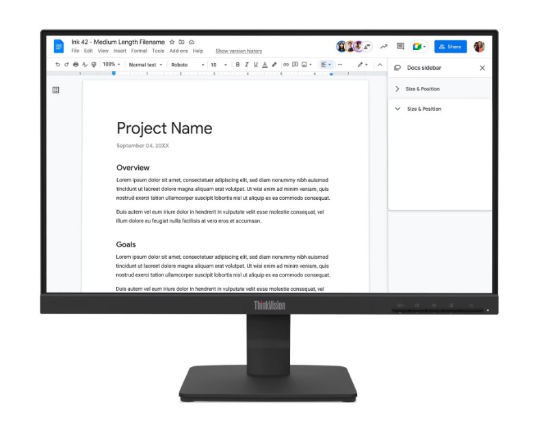 Hình ảnh chi tiết LCD LENOVO THINKVISION S22-4E - Ảnh số 1