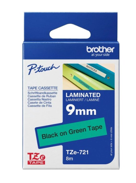 Hình ảnh chi tiết NHÃN IN BROTHER CÓ MÀNG BẢO VỆ TZE-721 - Ảnh số 1