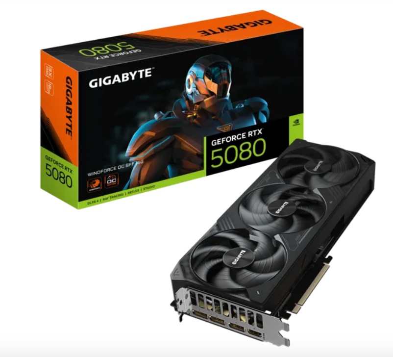 Hình ảnh chi tiết Cạc màn hình Gigabyte 16GB GV-N5080WF3OC-16GD - Ảnh số 1