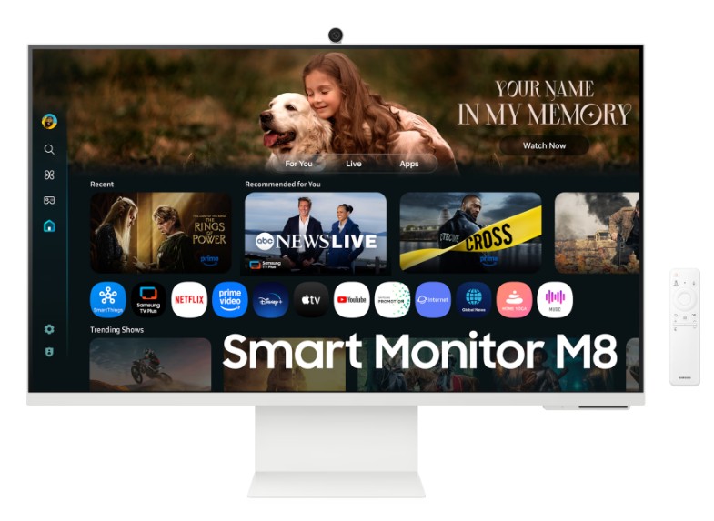 Hình ảnh chi tiết Màn Hình Thông Minh M8 M80F 4K Samsung Vision AI 32 Inch LS32FM803UEXXV (HAS/Slimfit Camera) - Ảnh số 1