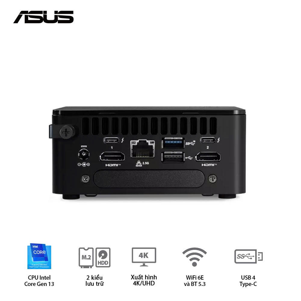 Hình ảnh chi tiết Mini PC Asus NUC 13 Pro (RNUC13ANHI300000I) - Ảnh số 3