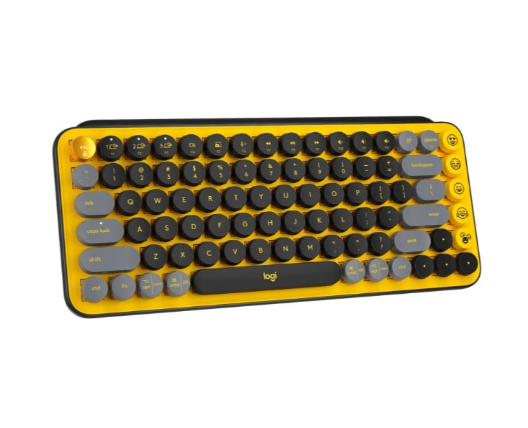 Hình ảnh chi tiết Bàn phím cơ không dây Logitech POP Keys - Vàng - Ảnh số 1