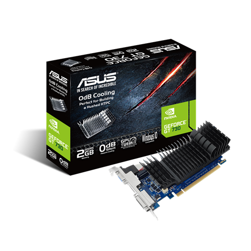 Hình ảnh chi tiết VGA Asus GeForce GT 730 2GB GDDR5 (Passive) - Ảnh số 1