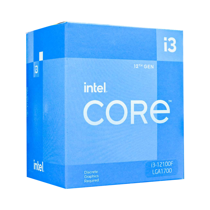 Hình ảnh chi tiết CPU Intel Core i3-12100F - 4N 8L, 4.3GHz, Socket LGA1700 - Ảnh số 1