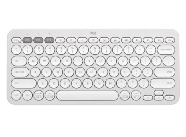 Hình ảnh chi tiết Bàn phím không dây Logitech K380s Bluetooth - Trắng (920-011754) - Ảnh số 1