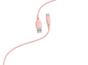 Hình ảnh chi tiết DÂY SẠC HOLATRAVEL L2C/PINK (1M TYPE C TO USB-A CABLE) - Ảnh số 1