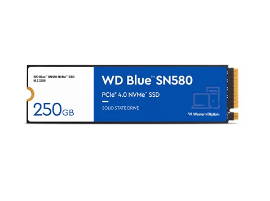 Hình ảnh chi tiết SSD WD Blue SN580 250GB M.2 NVMe Gen4 - Ảnh số 1
