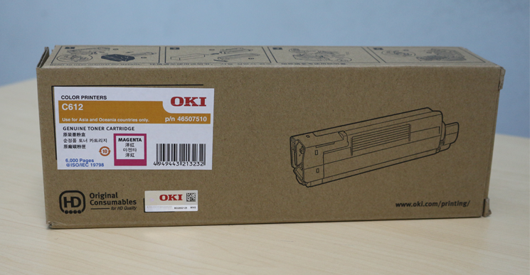 Hình ảnh chi tiết Mực in Oki C612 - Magenta - Ảnh số 1
