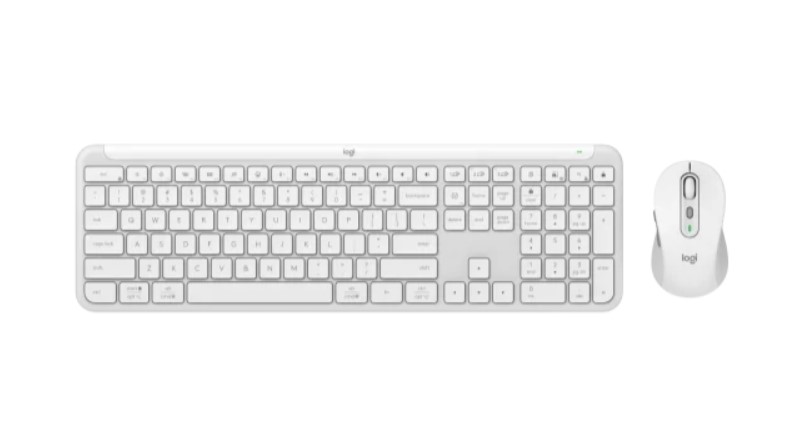 Hình ảnh chi tiết Combo không dây Logitech Signature Slim MK950 - Trắng (920-012476) - Ảnh số 1