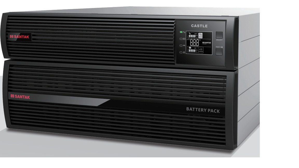 Hình ảnh chi tiết Module Ắc quy ngoài UPS Santak Rack 6KS EBM - Ảnh số 1