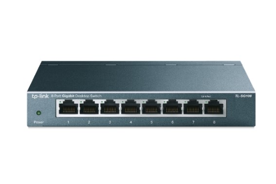 Hình ảnh chi tiết Switch TP-Link TL-SG108 - 8 cổng Gigabit, Vỏ thép - Ảnh số 1