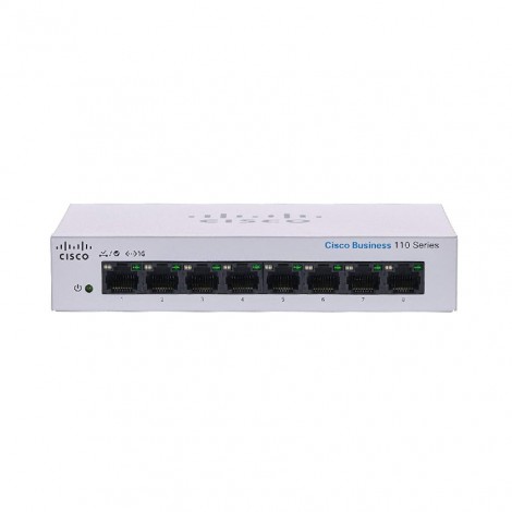Hình ảnh chi tiết Switch Cisco Business 110-8T-D-EU - 8 cổng Gigabit - Ảnh số 1