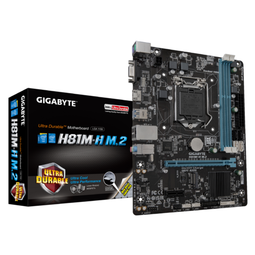 Hình ảnh chi tiết Mainboard Gigabyte H81M-DS2 DDR3 - Socket LGA1150, H81 - Ảnh số 1