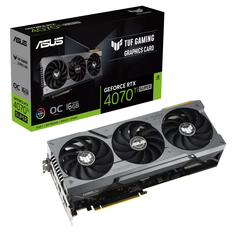 Hình ảnh chi tiết VGA Asus TUF Gaming RTX 4070 Ti SUPER OC 16GB GDDR6X - Ảnh số 1