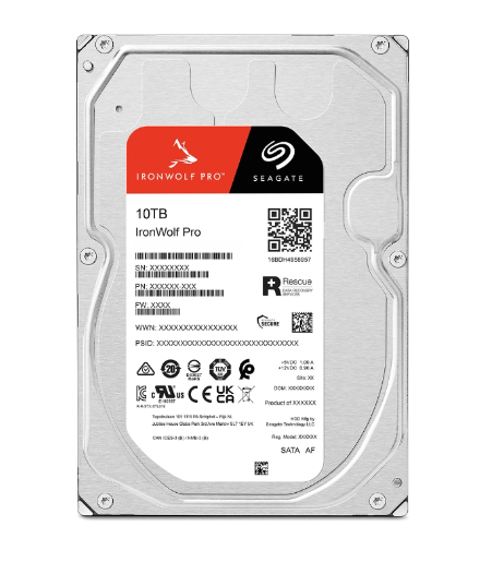 Hình ảnh chi tiết HDD Seagate IronWolf Pro 10TB SATA3 - Chuyên dụng NAS - Ảnh số 1