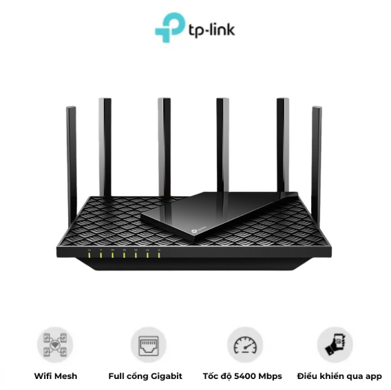 Hình ảnh chi tiết Router Wifi 6 TP-Link Archer AX72 - AX5400 Dual Band - Ảnh số 1