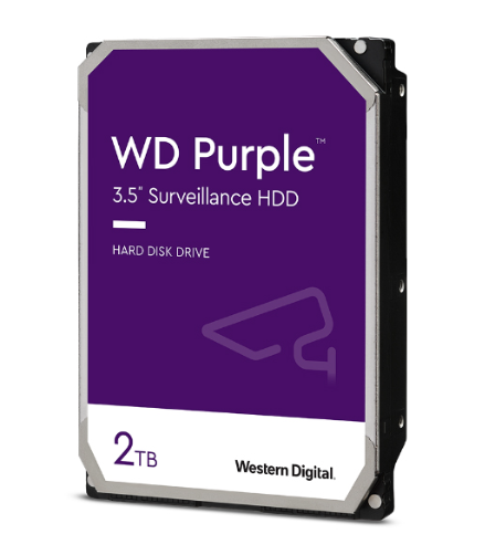 Hình ảnh chi tiết HDD WD Purple 2TB SATA3 - Chuyên dụng Camera - Ảnh số 1