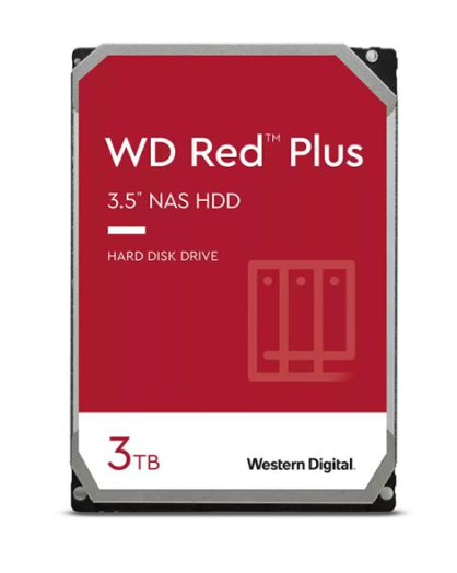 Hình ảnh chi tiết HDD WD Red Plus 3TB SATA3 - Chuyên dụng NAS - Ảnh số 1