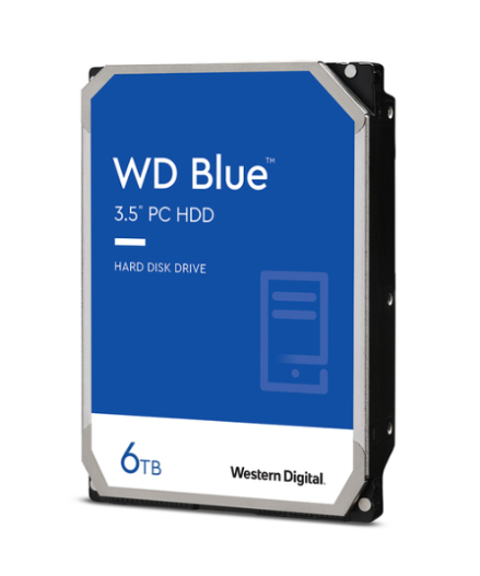 Hình ảnh chi tiết HDD WD Blue 6TB SATA3 3.5 inch 5400 RPM - Ảnh số 1