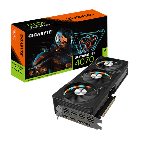 Hình ảnh chi tiết VGA Gigabyte GeForce RTX 4070 Eagle OC V2 12GB GDDR6X - Ảnh số 1