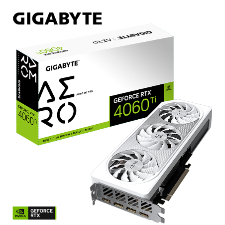 Hình ảnh chi tiết VGA Gigabyte GeForce RTX 4060 Ti AERO OC 16GB GDDR6 - Ảnh số 1
