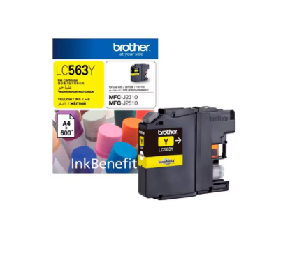 Hình ảnh chi tiết Mực in Brother LC-563Y - Yellow - Ảnh số 1