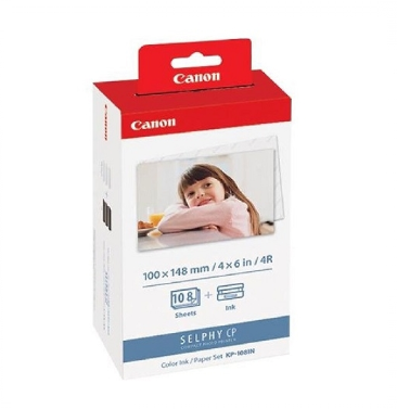 Hình ảnh chi tiết Bộ giấy và mực in Canon KP-108IN - Ảnh số 1