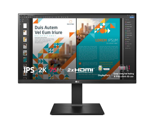 Hình ảnh chi tiết Màn hình LG (24QP550-B) - Ảnh số 1