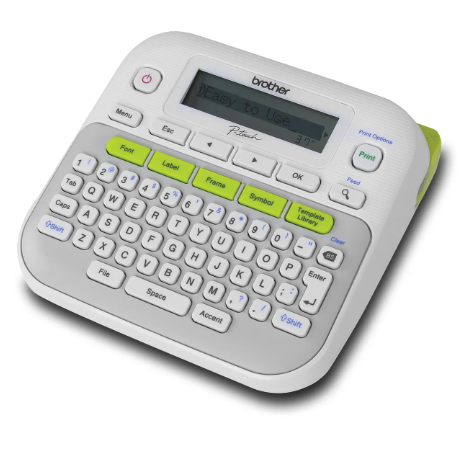Hình ảnh chi tiết Máy in nhãn để bàn Brother PT-D210 Bàn phím QWERTY - Ảnh số 1