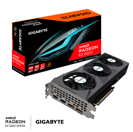 Hình ảnh chi tiết VGA Gigabyte Radeon RX 6600 EAGLE 8GB GDDR6 - Ảnh số 1