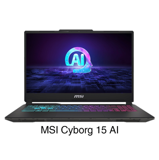 Hình ảnh chi tiết Laptop Gaming MSI Cyborg 15 AI (A1VEK-053VN) - Ảnh số 1
