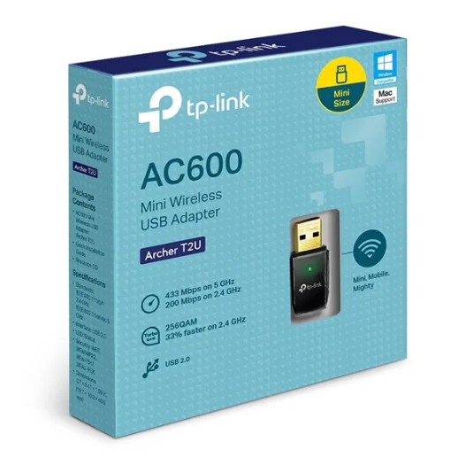 Hình ảnh chi tiết Card mạng USB Wifi Nano TP-Link Archer T2U - AC600 - Ảnh số 1